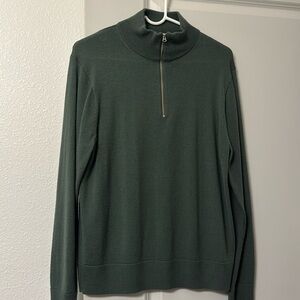 J. Crew Men’s Quarter Zip Pullover